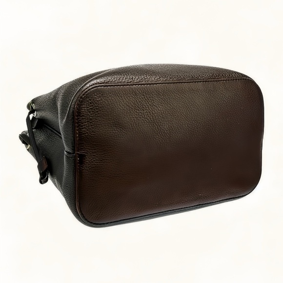 Kate Spade New York Black Leather Crossbody/Bucket Bag – Adjustable Strap - Picture 3 of 11